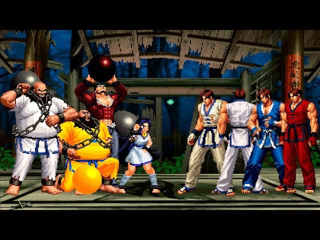 [KOF Mugen] Chang Koehan Team vs Kim Kaphwan Team