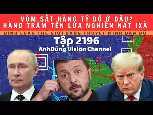 Tập 2196: HT đánh chặn TL tiên tiến nhất TG vứt. Iran đã sử dụng đồng thời VK khiến vòm sắt vô nghĩa