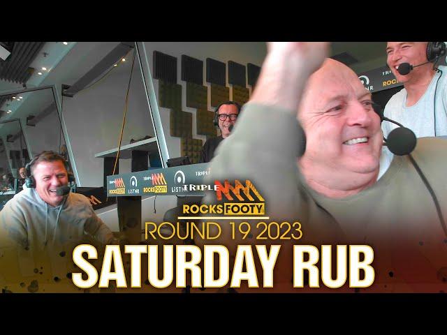 Saturday Rub | Billy's Cancelled Cashy, Bernie's Nuff Nuff & Jayden Short | Triple M Footy