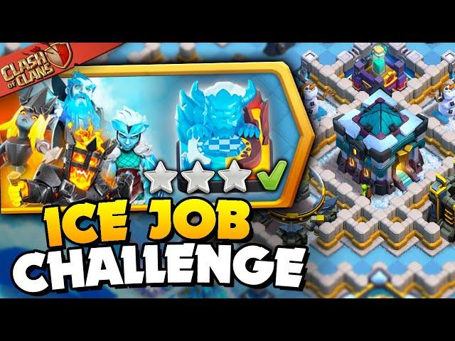 Easily 3 Star Ice Job Challenge (Clash of Clans)