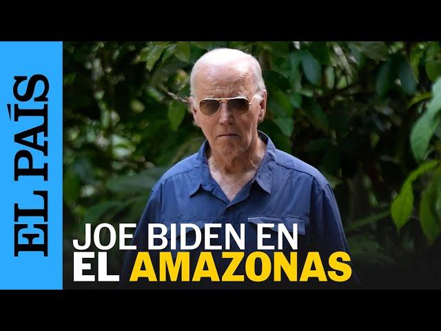 JOE BIDEN, el primer presidente estadounidense de visita en el Amazonas | EL PAÍS