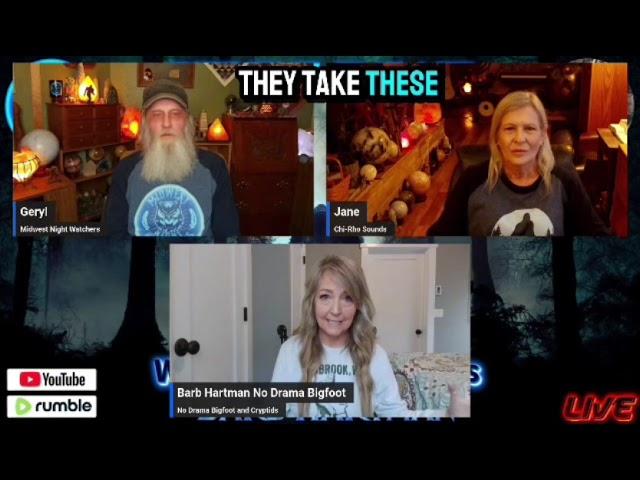 Talking Bigfoot and more with my good friends over at @MidwestNightWatchers, Geryl and Jane!