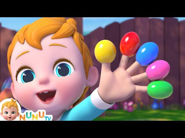 Finger Family Song | Learn Colors | Nursery Rhymes & Kids Songs | NuNu Tv