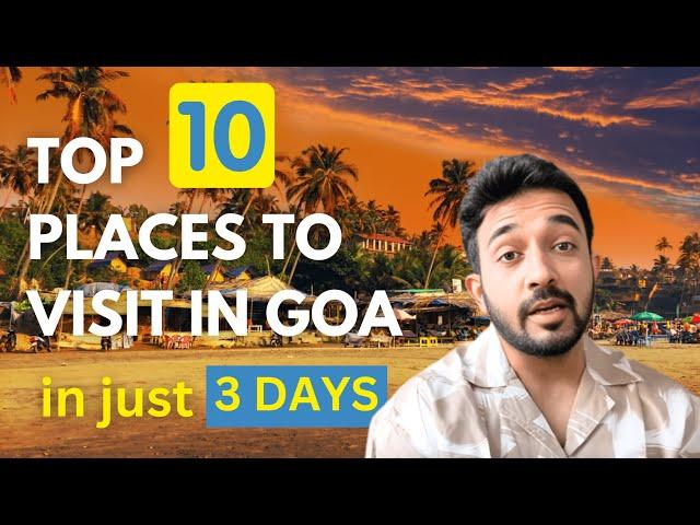 Top 10 Must-Visit Places in Goa | Ultimate Goa Travel Guide to Cover 80% of Goa!