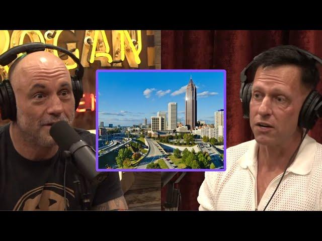 Best American City to Move to in 2024? - Joe Rogan & Peter Thiel