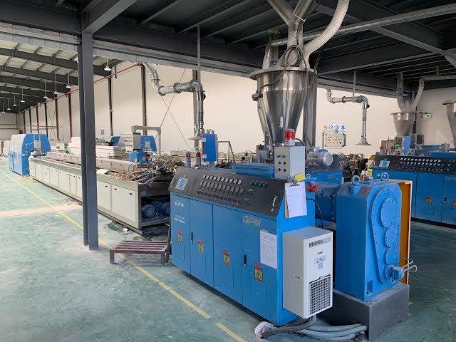 High speed production line for PVC profiles（GPM MACHINERY）