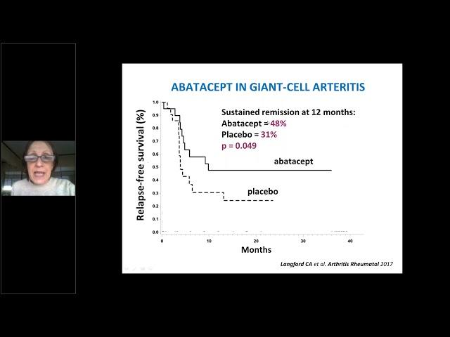 Advances in the treatment of giant-cell arteritis  (ERN-RITA Webinar)