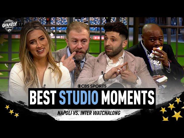 Marco Messina The Napoli Fan?!  | Best Moments from Serie A Napoli v Inter Watchalong | CBS Sports