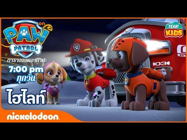 การ์ตูน Paw Patrol - ลูกหมามีพลังพิเศษ (ตอนที่ 10 - 26 ภาคที่ 1) | การตูนอเมริชั่นไทย
