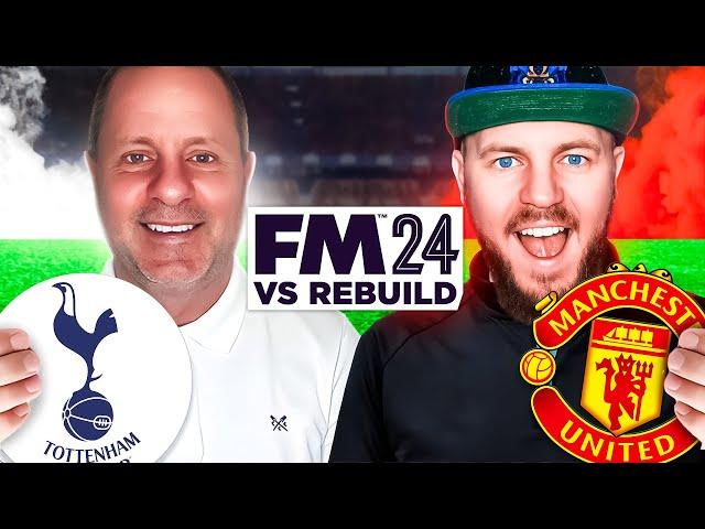 Rebuild AGAINST My Dad | Spurs vs Manchester United