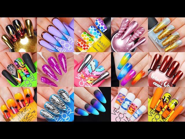 1000+ New Nails Art For Summer | Mix Color Nail Design | Nails Inspiration