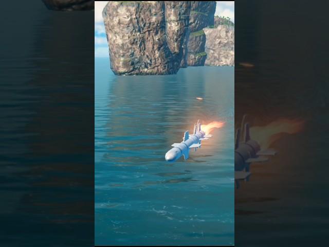 Harpoon#missilelaunch#antishipmissile#cruisemissile#modernwarships#shorts