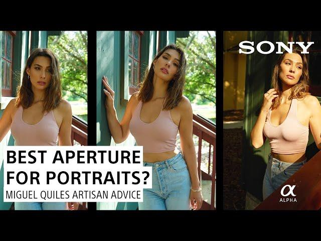 Best Aperture for Location Portraits? Photography Tips with Miguel Quiles