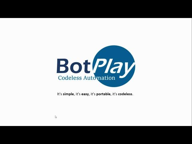 How to setup BotPlay on user machine