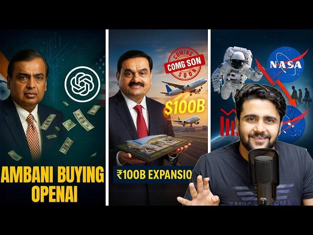 Boeing Crash, Delhivery Shutdown, $100B Capex Plan by Adani, NASA, Sensex Fall, Spinny, Reliance