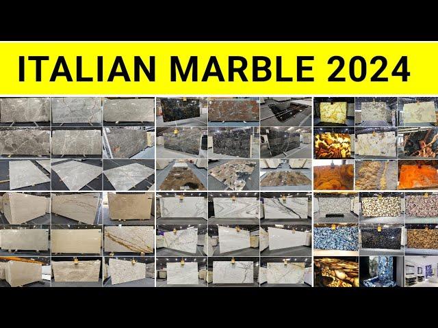 Latest Colours Of Italian Marble, Italian Marble Price List 2024, White,Beige,Grey, Travertine, Onyx