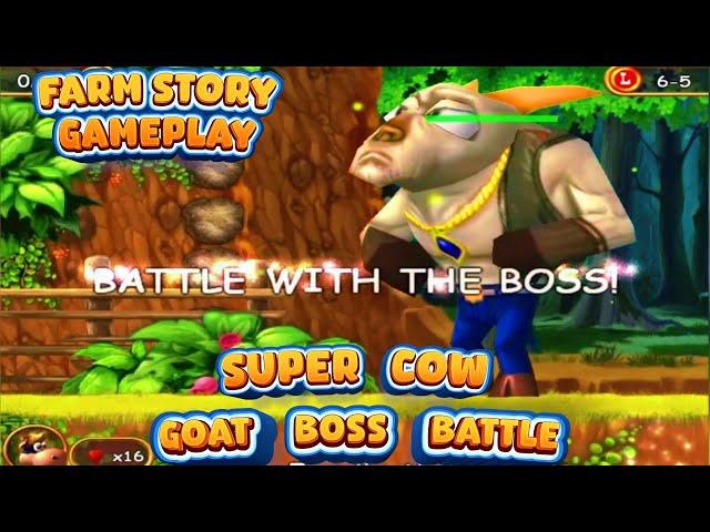 Super Cow vs Goat Boss: Ultimate Showdown! Can You Beat It? 