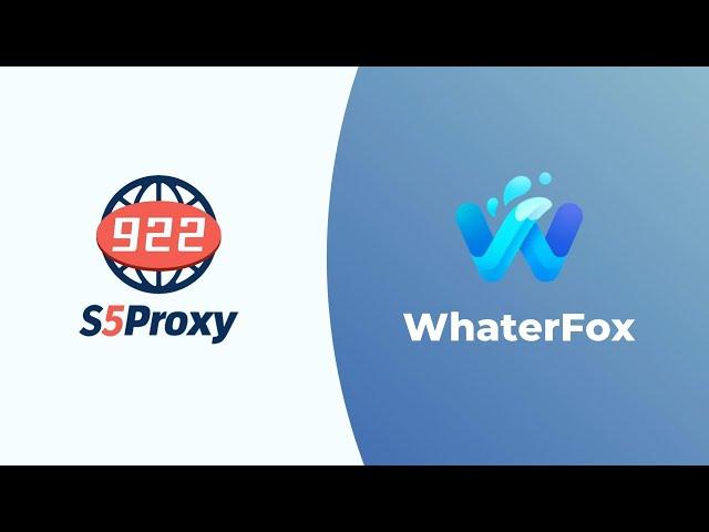 How to use 922S5 in Waterfox?