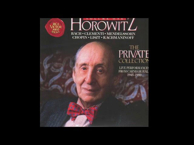 Vladimir Horowitz: Chopin Polonaise No. 1, Op. 26 No. 1 in C sharp minor (1950.4.24)