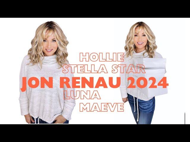 New JON RENAU Wig Collection!  HOLLIE / STELLA STAR / LUNA / MAEVE