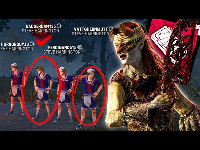 IRIDESCENT NURSE Vs STEVE BULLY SQUAD?! - Dead by Daylight