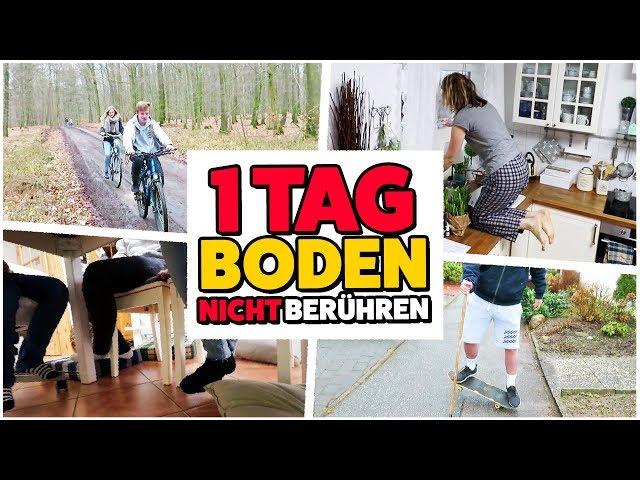 1 Tag den BODEN NICHT BERÜHREN  Boden ist LAVA  TipTapTube  Familienkanal ‍‍‍