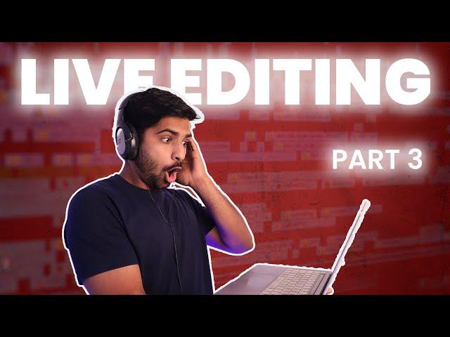 LIVE YouTube Video Editing