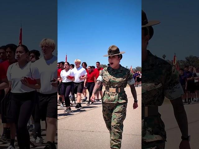Marine Drill Instructor Cadence #shorts