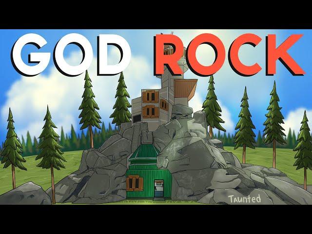 Rust - I lived In the Strongest GOD ROCK...