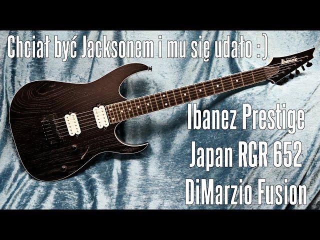 Ibanez RGR652 AHBF WK Prestige Japan - chciał być Jacksonem i mu wyszło - FOG