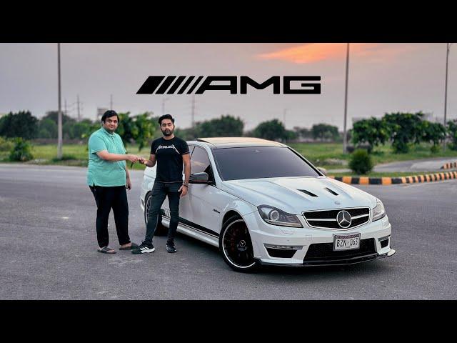 Driving ‘C63 AMG’ For The First Time  500HP+