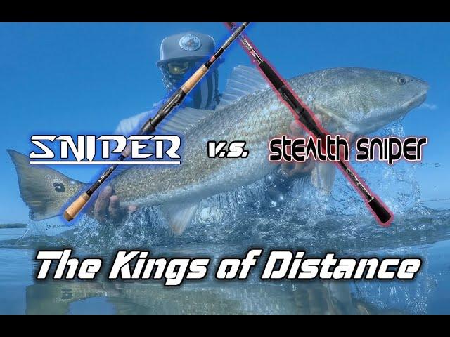 Sniper v. Stealth Rod | Want the LONGEST Casting Distance!? | Full Fishing Rod Breakdown