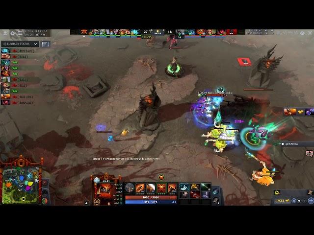 FNATIC VS BOOM - GAME 3 - BTS DOTA 2 ONLINE (PLAYOFFS)