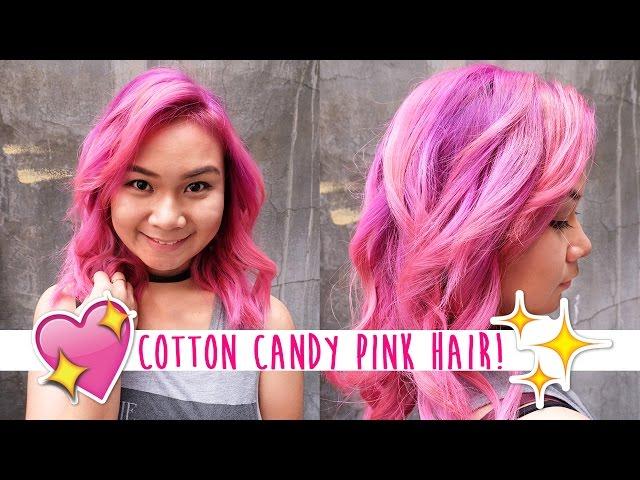 Cotton Candy Pink Hair by Buddy Congson  | Roxanne Lacap