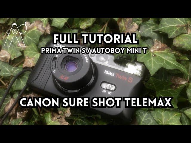 Canon Sure Shot TELEMAX: The Ultimate '90s Compact Camera Guide! #filmphotography