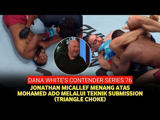 DWCS 76 Results: Jonathan Micallef's submission makes Dana White exclaim 'slick as sh*t'