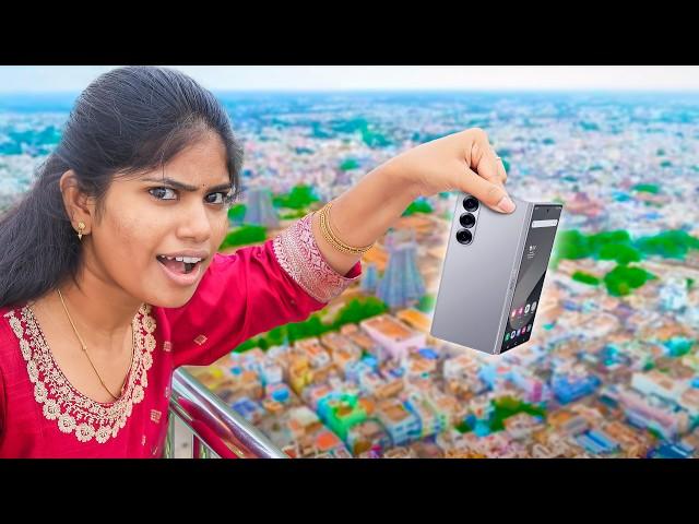 இந்த மொபைல தூக்கி போட்டா உடையுமா?  Samsung Galaxy Z Fold 6 Drop Challenge 