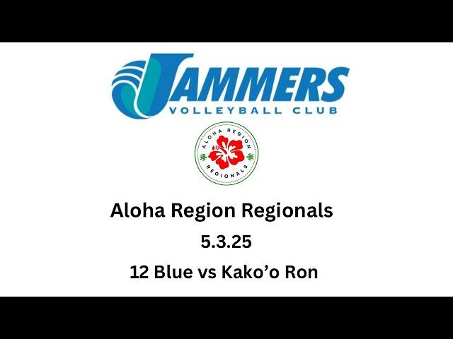 Jammers 12 blue vs Kako’o Ron