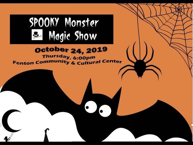 SLPR 2019 Spooky Monster Magic Show