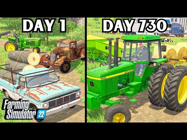 I Build A Cattle Ranch From $0? | Farming Simulator 22