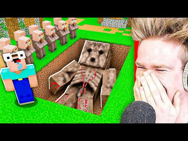 CIAŁO GIGANTA *PRANK* na WIDZU  | Minecraft Extreme