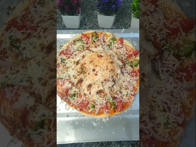 Cheesy Volcano Pizza Recipe | Cheesy Pizza Recipe #shorts #dominospizza #dominosoffers