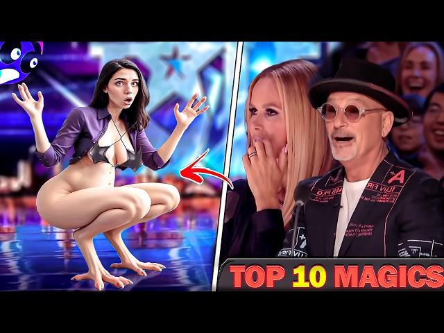 magic  EP. 21 🪄 10 MAGICIANS that SHOCKED  the judges!  America's Got Talent 2024.