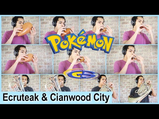 Ecruteak City / Cianwood City Theme - Pokemon Gold/Silver/Crystal [Ocarina, Horn, and Euphonium]