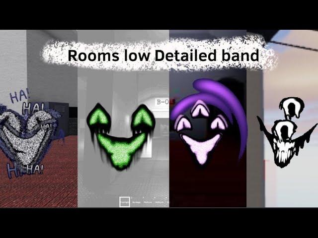 Rooms low Detailed band (A-section,B-section, G-section,T-section,Removed,Hardcore mode)