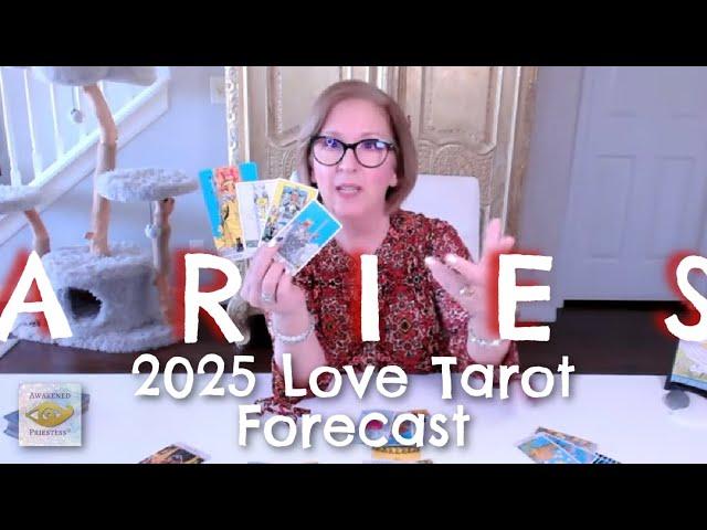 ARIES ️ 2025 Love Tarot Forecast: MAJOR progress in matters of the heart! ️