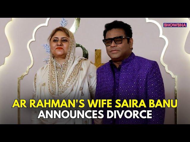 AR Rahman & Wife Saira Banu Announce Separation After 29 Years; Lawyer Issues Official Statement