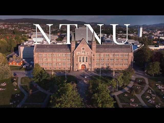 Norwegian University of Science and Technology from the air | NTNU | Trondheim | Norway