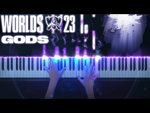 League of Legends - GODS ft. NewJeans (뉴진스) | Worlds 2023 - Piano Cover / Version