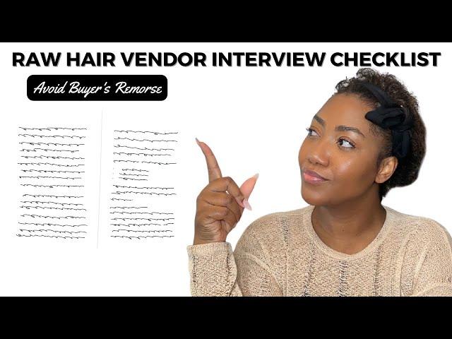 Questions To Ask Hair Vendors in 2024 | Avoid Getting Scammed